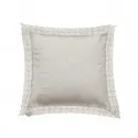 Pude med blonderamme - L50/B50 cm