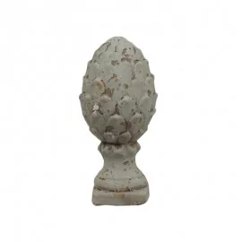 Dekor / kogle på fod i cement - 20 cm
